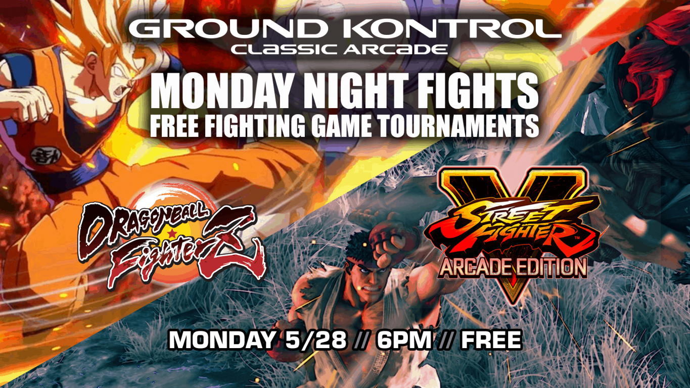 Monday Night Fights: Dragon Ball FighterZ + SFV Tournaments