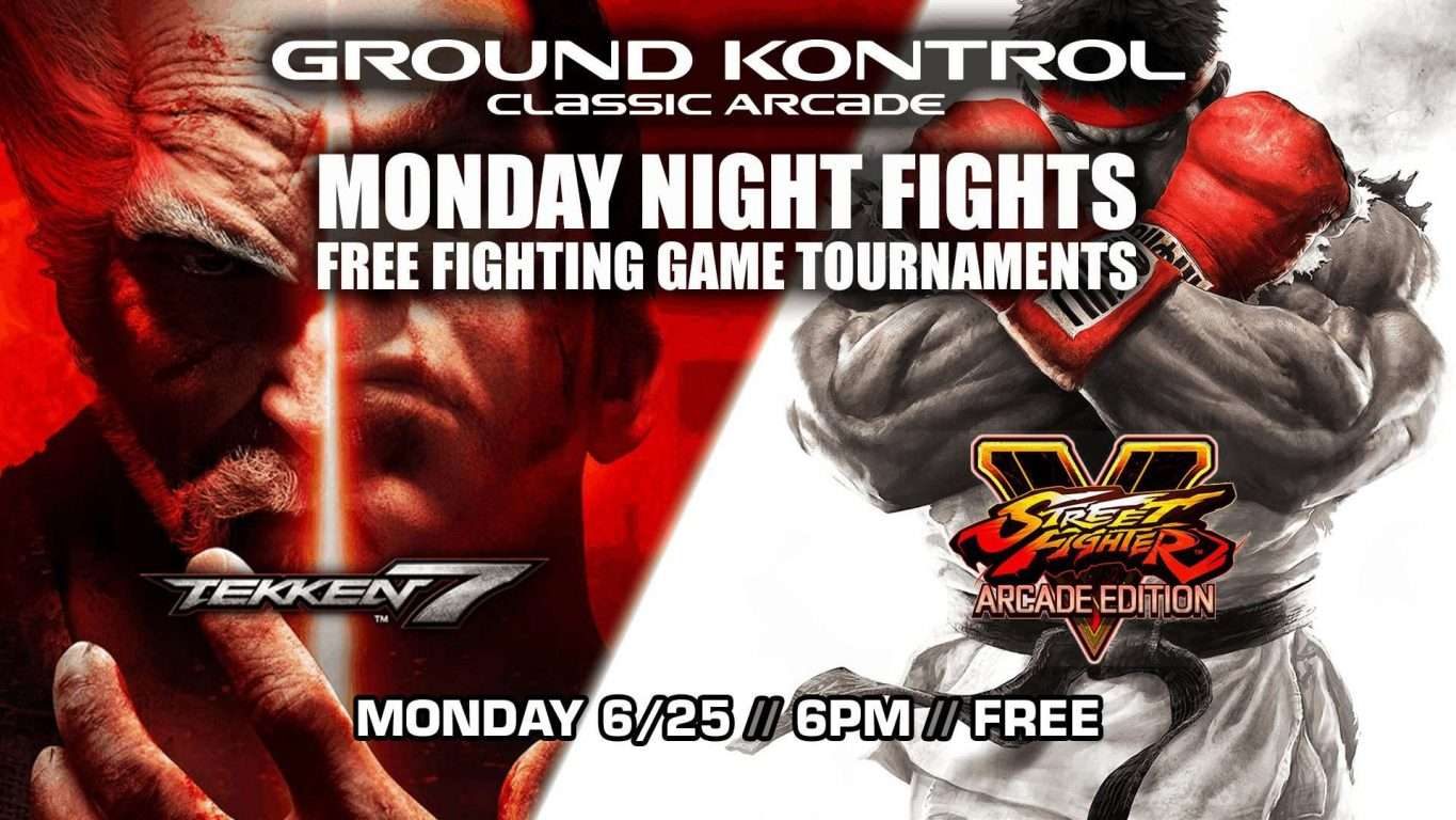 Monday Night Fights: Tekken 7 + Street Fighter V Arcade Edition Tournaments