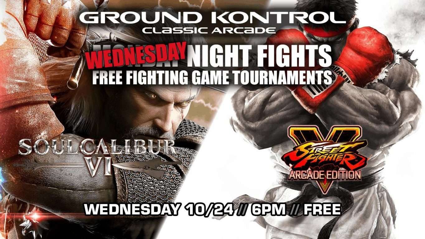 Wednesday Night Fights: Soul Calibur VI + Street Fighter V Tournaments