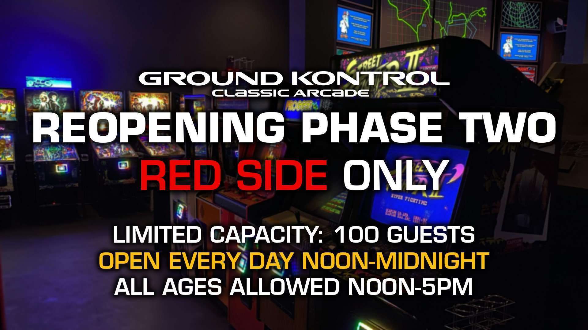 Phase Two Reopening Information