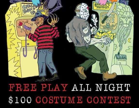 Image for Giga-Fright: Halloween Free Play Party & Costume Contest! Wednesday 10/28, 5pm