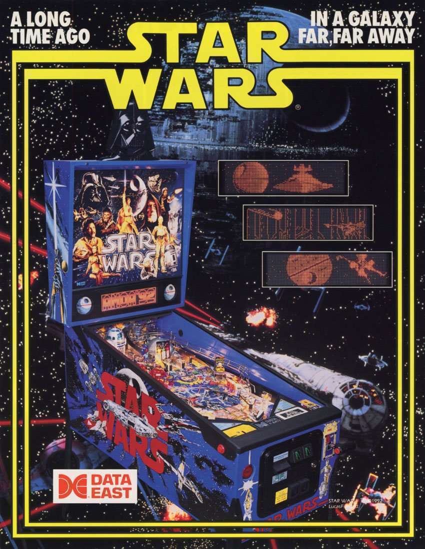 New in the Arcade: Star Wars Pinball (1992) & Star Wars Episode 1 Pinball (1999)