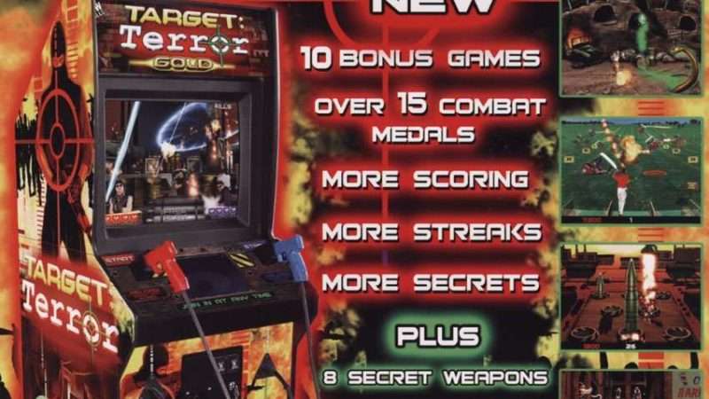 Image for New in the Arcade – Target: Terror Gold