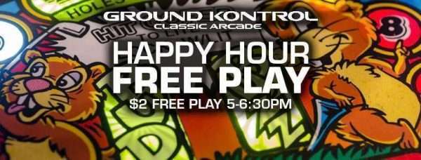 Happy Hour Free Play - Thursday 6/23