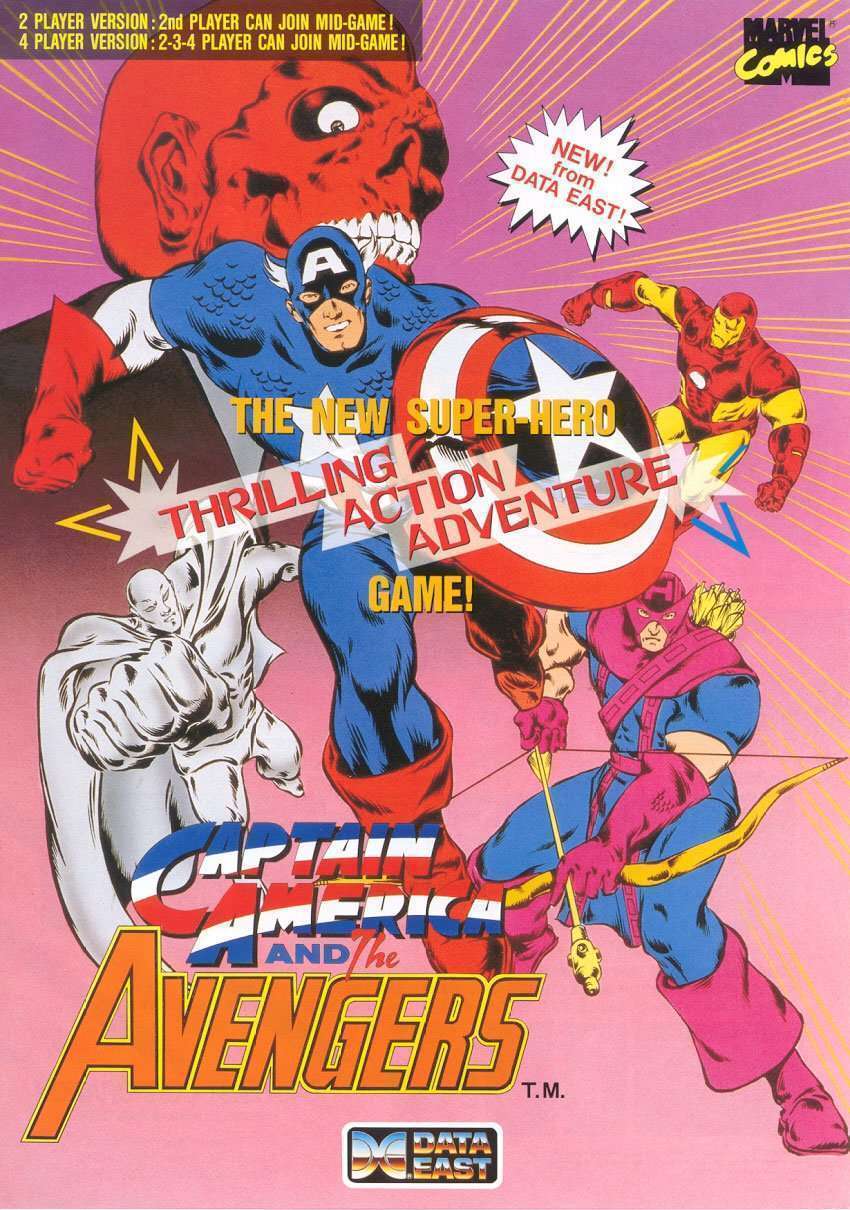 New in the Arcade – Captain America and The Avengers
