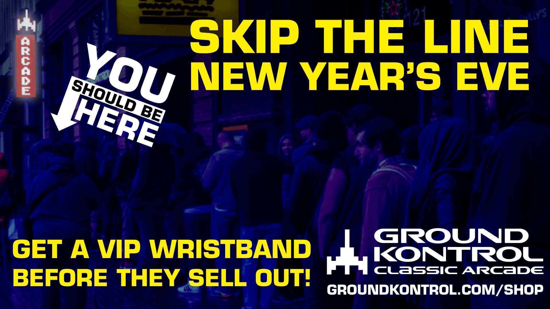 Now Available: New Year’s Eve 2019 VIP Wristbands – While They Last!
