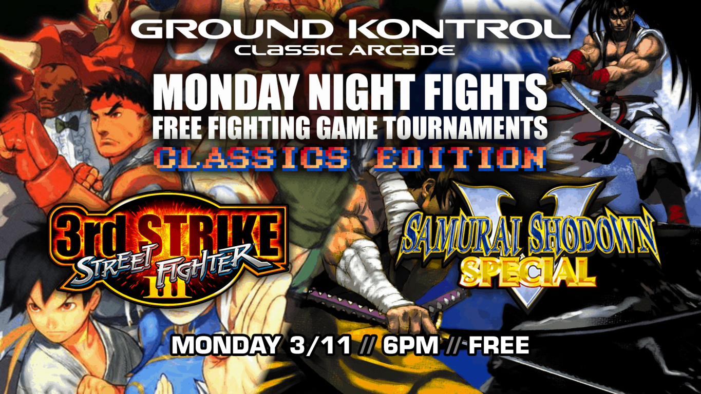 Monday Night Fights CE: Street Fighter III: 3rd Strike + Samurai Shodown V Special