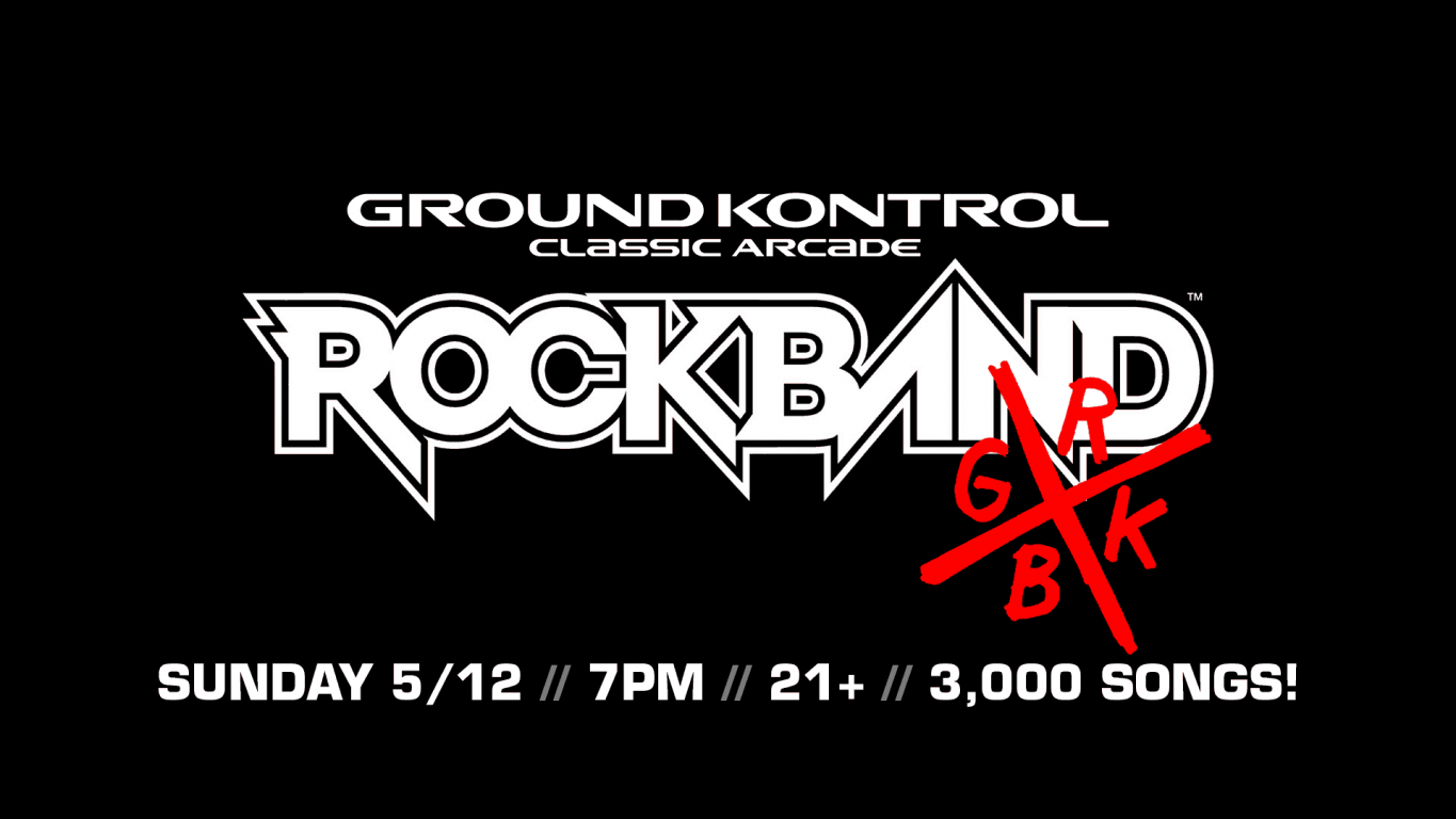 Rock Band x Ground Kontrol