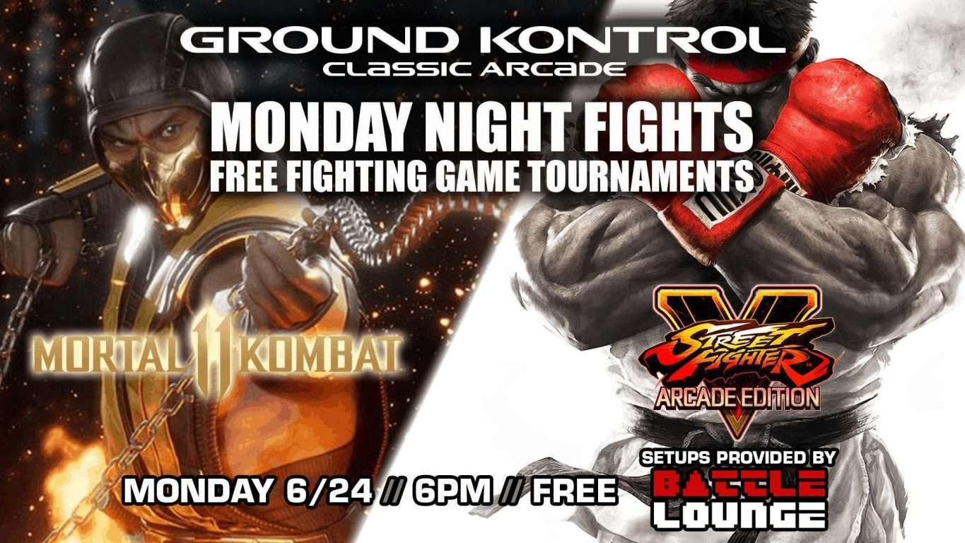 Monday Night Fights: Mortal Kombat 11 and Street Fighter V Tournaments