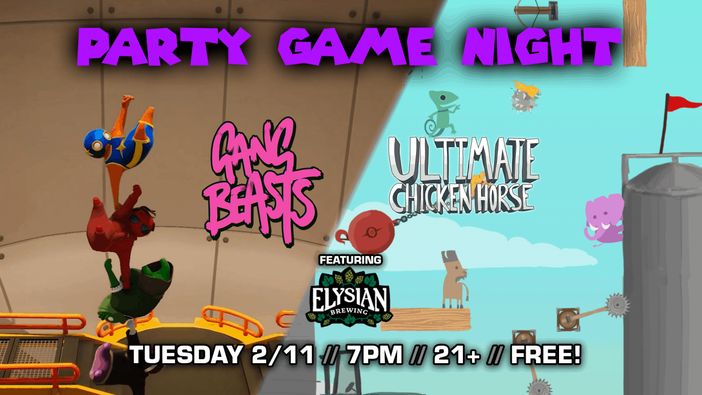 Party Game Night: Gang Beasts & Ultimate Chicken Horse