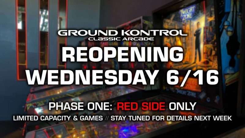 Image for Reopening Wednesday June 16th