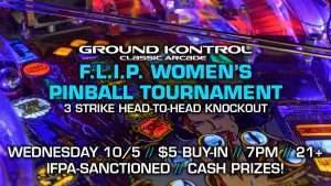 FLiP Women's Pinball Tournament (October 2022)