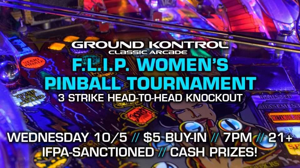 FLiP Women's Pinball Tournament (October 2022)