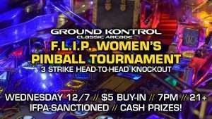 FLiP Women's Pinball Tournament (December 2022)