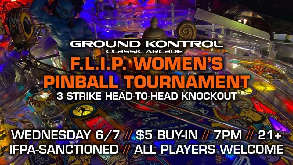 FLiP Women's Pinball Tournament (June 2023)