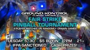 Fair Strike Pinball Tournament (May 2023)