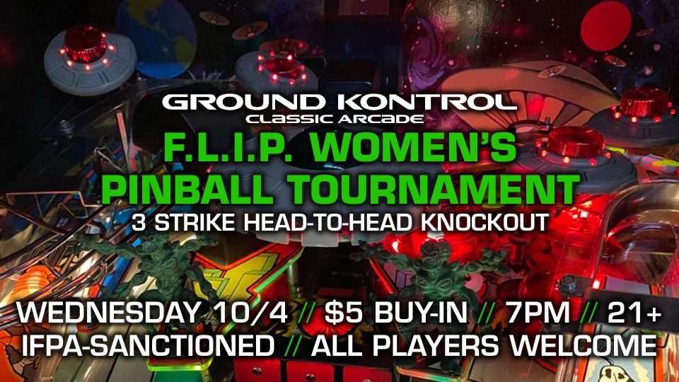 FLiP Women's Pinball Tournament (October 2023)
