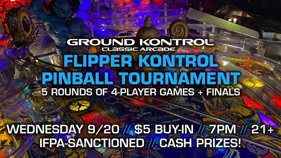 Flipper Kontrol Pinball Tournament (September 2023)