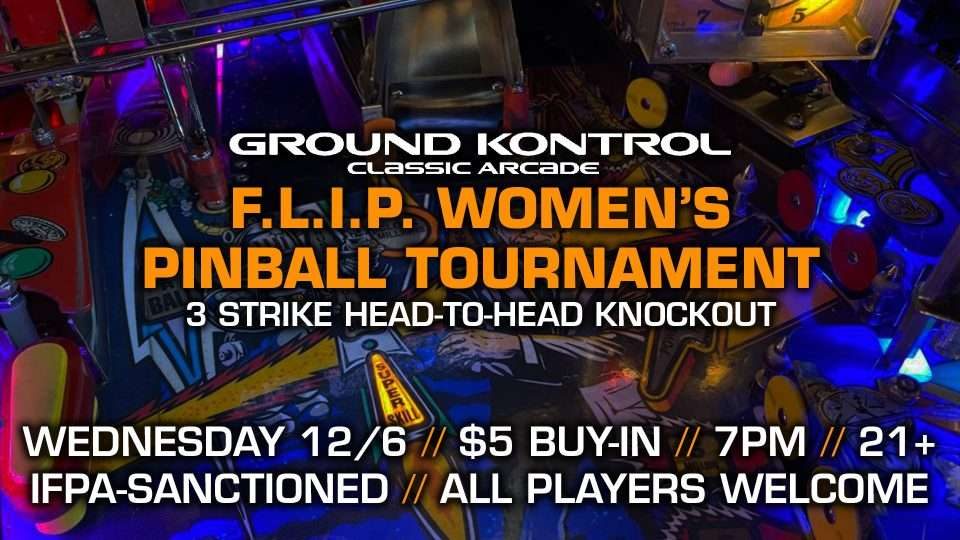 FLiP Women's Pinball Tournament (December 2023)