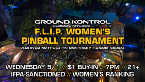 FLiP Women's Pinball Tournament (May 2024)