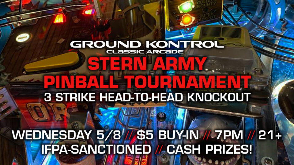 Stern Army Pinball Tournament (May 2024)