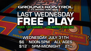 Last Wednesday FREE PLAY Party! July 2024