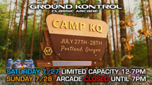 Limited Capacity Saturday 7/27 for Camp Killer Queen