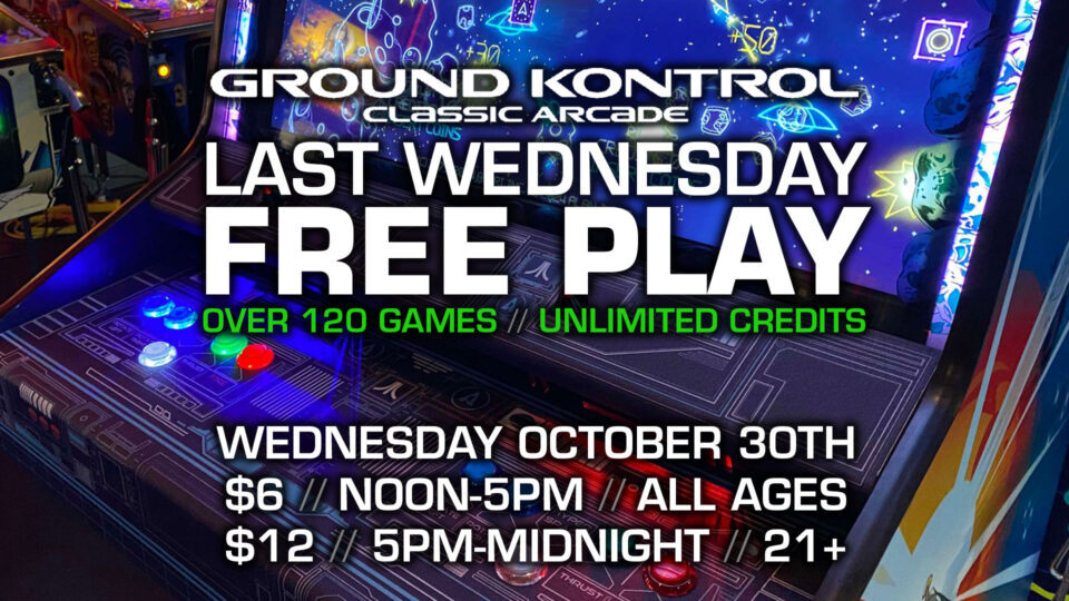 Last Wednesday FREE PLAY Party! October 2024