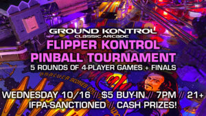 Flipper Kontrol Pinball Tournament (October 2024)