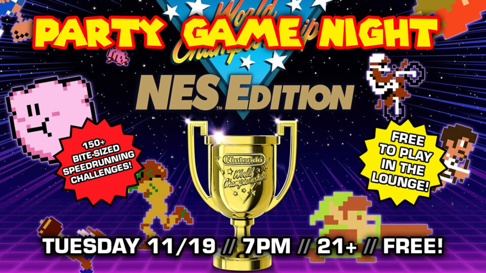 Party Game Night: Nintendo World Championship NES Edition