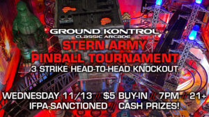 Stern Army Pinball Tournament (November 2024)