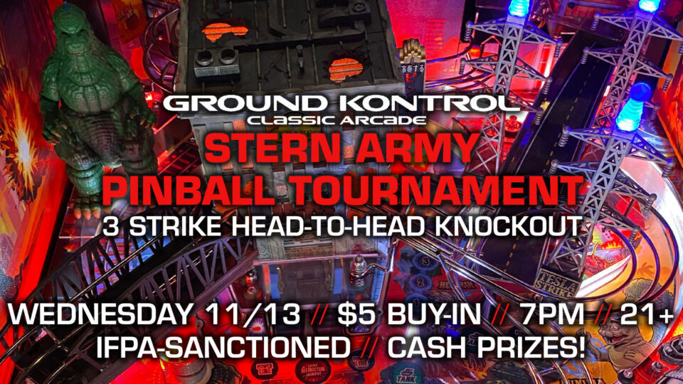 Stern Army Pinball Tournament (November 2024)