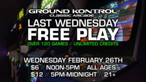 Last Wednesday FREE PLAY Party! (February 2025)