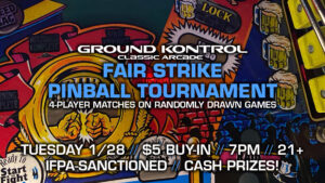 Fair Strike Pinball Tournament (January 2025)