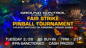 Fair Strike Pinball Tournament (February 2025)