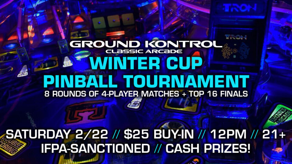 5th Annual Portland Winter Cup Pinball Tournament