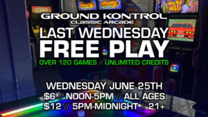 Last Wednesday FREE PLAY Party! (June 2025)