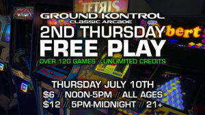 2nd Thursday FREE PLAY Party! (July 2025)
