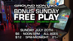 Bonus Sunday FREE PLAY Party! (July 2025)