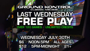Last Wednesday FREE PLAY Party! (July 2025)
