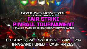 Fair Strike Pinball Tournament (June 2025)