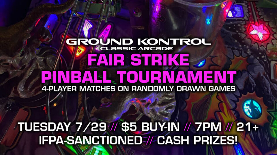 Fair Strike Pinball Tournament (July 2025)