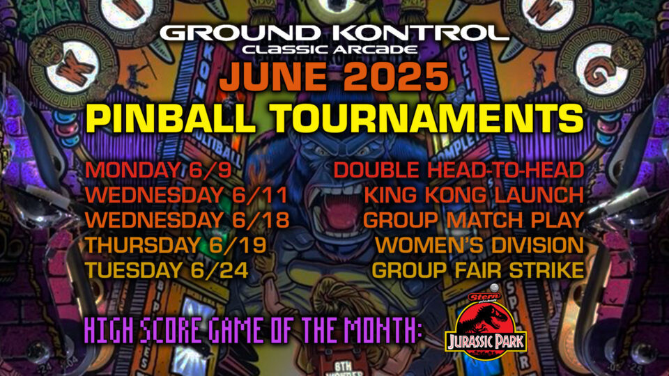 June 2025 Pinball Tournaments