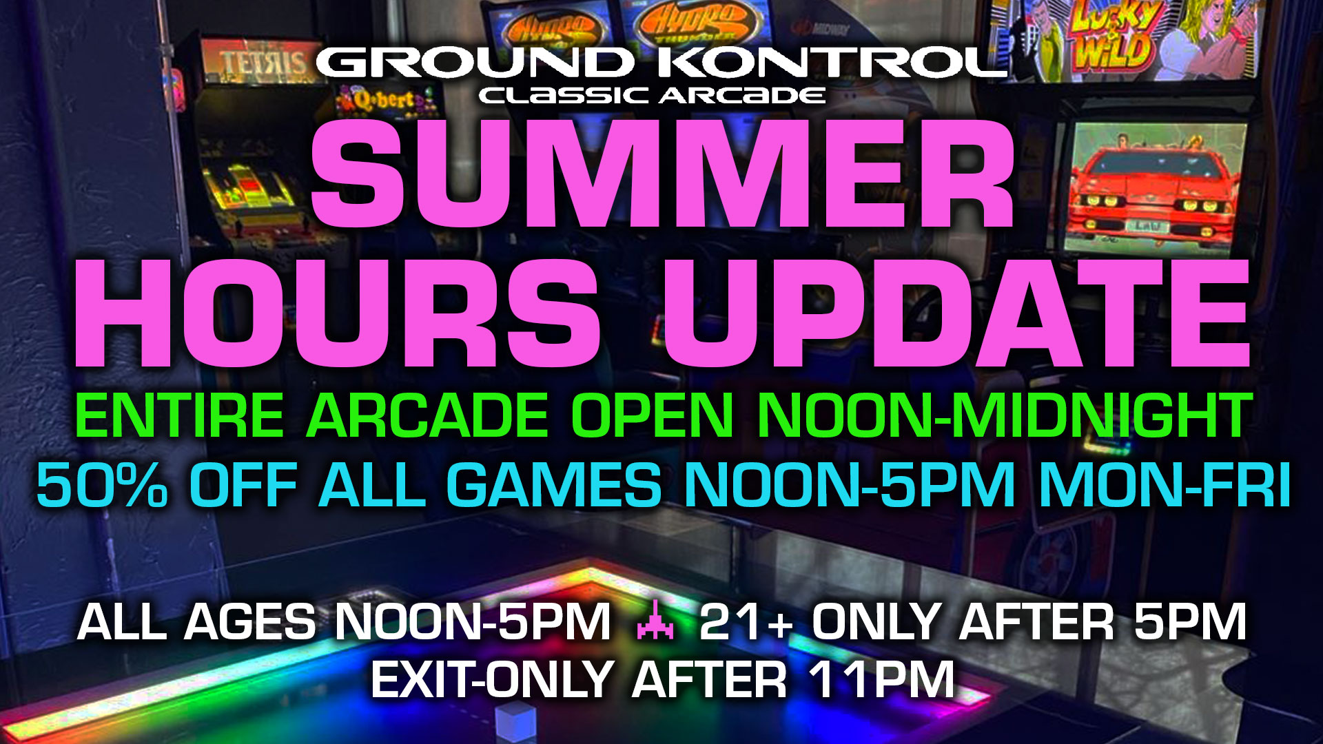 Summer 2025 Hours Update