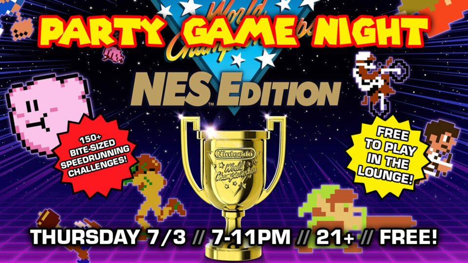 Party Game Night: Nintendo World Championship NES Edition