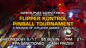 Flipper Kontrol Pinball Tournament (September 2025)