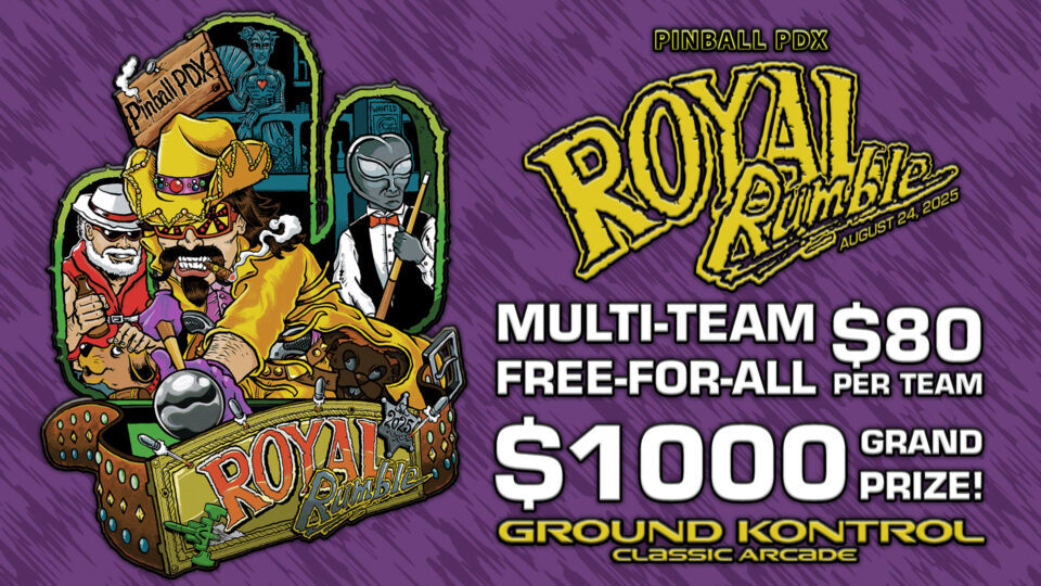 PinballPDX Royal Rumble 2025