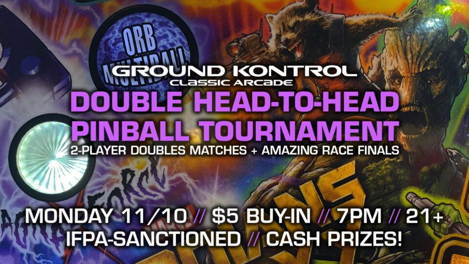 Double Head-To-Head Pinball Tournament (November 2025)