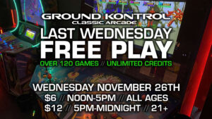 Last Wednesday FREE PLAY Party! (November 2025)