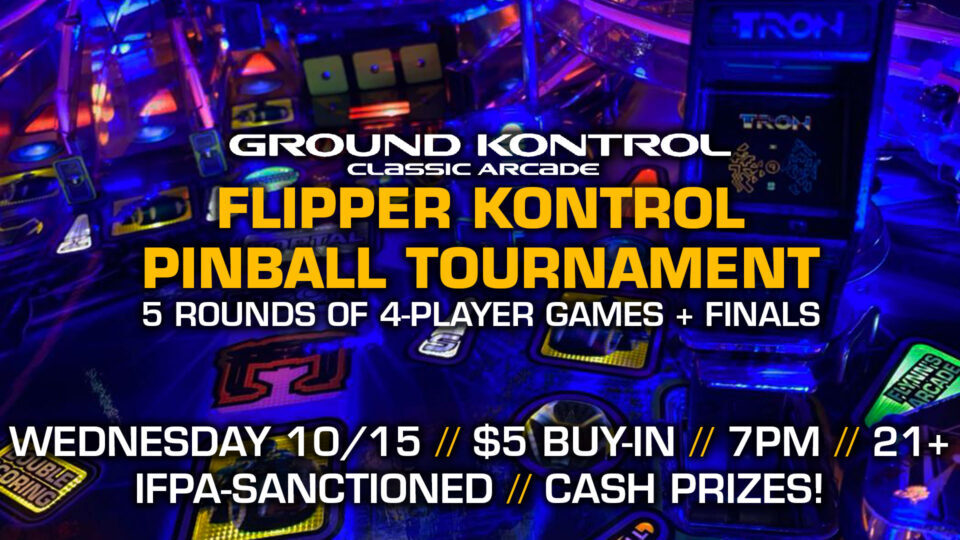 Flipper Kontrol Pinball Tournament (October 2025)
